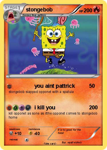 Pokemon stongebob