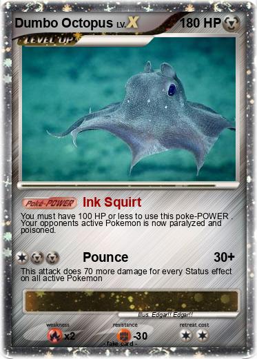 Pokemon Dumbo Octopus