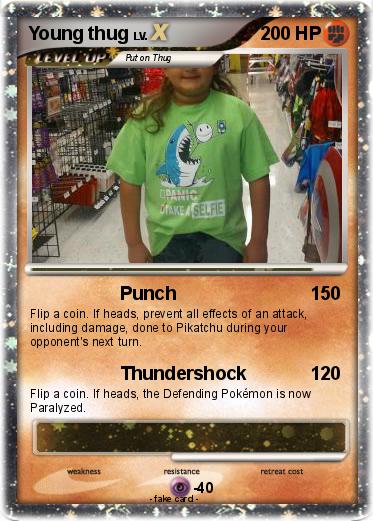 Pokemon Young thug