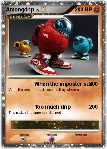 Pokemon Amongdrip
