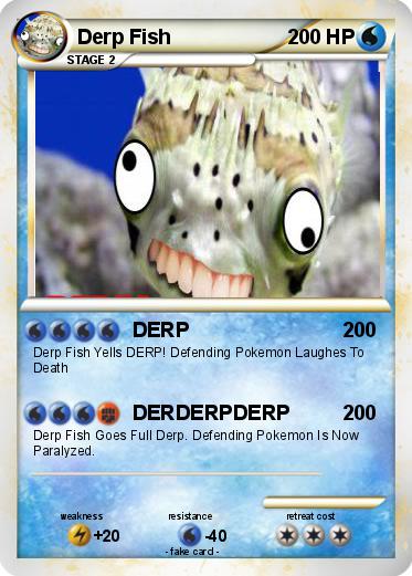 Pokemon Derp Fish