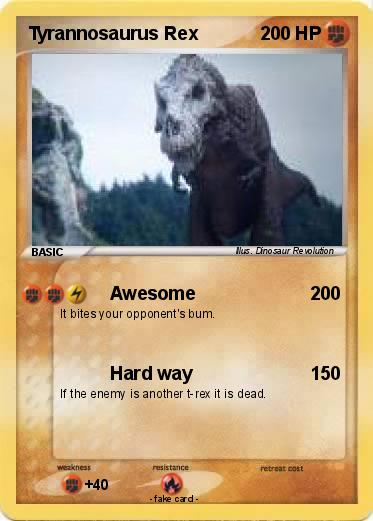 Pokemon Tyrannosaurus Rex
