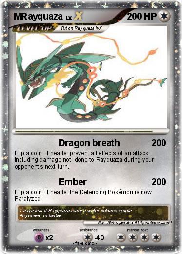 Pokemon MRayquaza