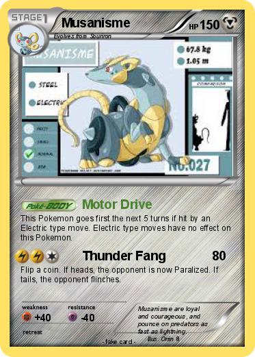 Pokemon Musanisme