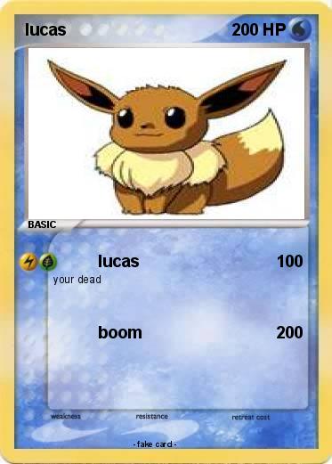 Pokemon lucas