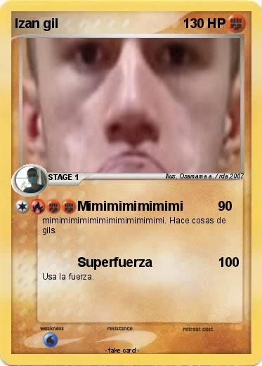 Pokemon Izan gil
