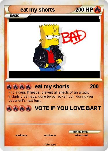 Pokemon eat my shorts