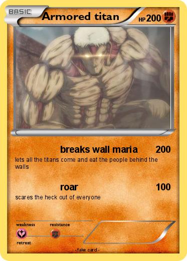 Pokemon Armored titan