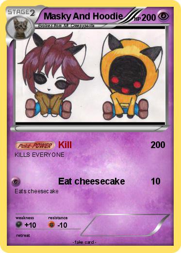 Pokemon Masky And Hoodie
