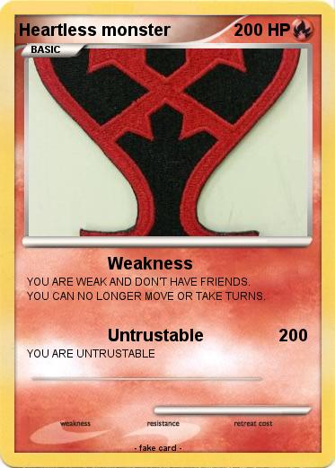 Pokemon Heartless monster