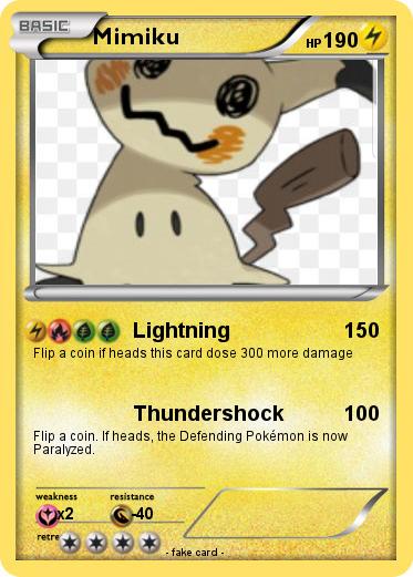 Pokemon Mimiku