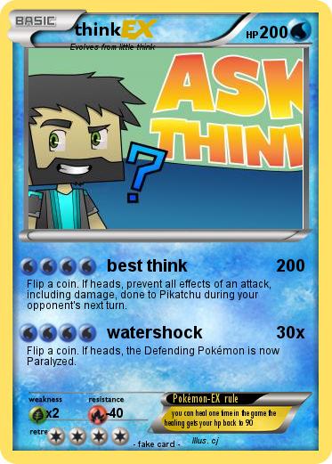 Pokemon think