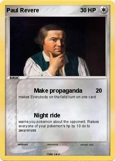 Pokemon Paul Revere