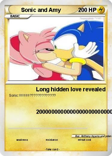 Pokemon Sonic and Amy