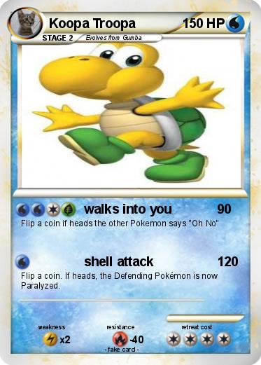Pokemon Koopa Troopa