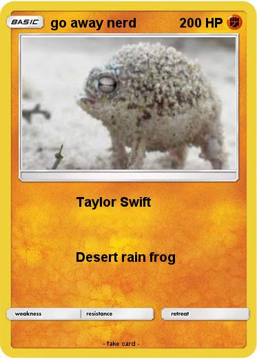 Pokemon go away nerd