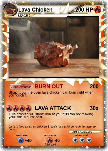 Pokemon Lava Chicken