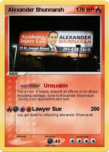 Pokemon Alexander Shunnarah