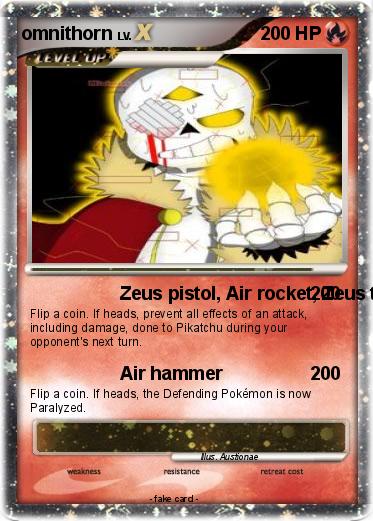 Pokemon omnithorn