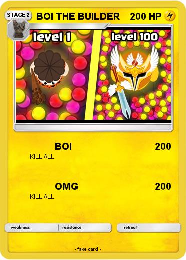 Pokemon BOI THE BUILDER