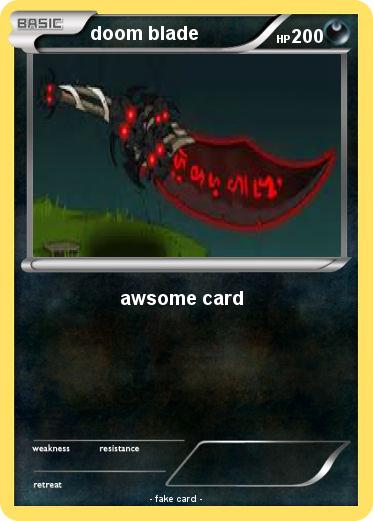 Pokemon doom blade