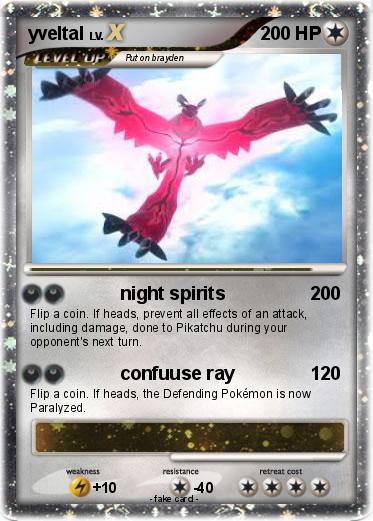 Pokemon yveltal