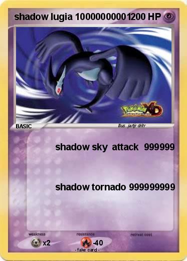Pokemon shadow lugia 10000000001