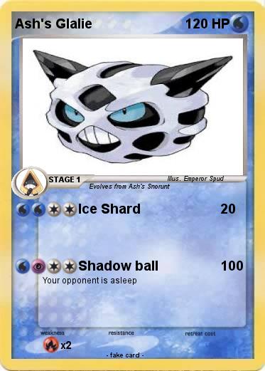 Pokemon Ash's Glalie