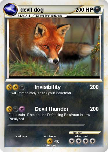 Pokemon devil dog