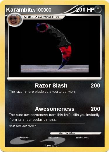 Pokemon Karambit