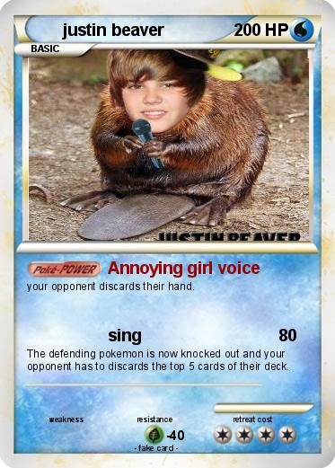 Pokemon justin beaver