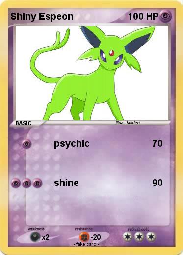 Pokemon Shiny Espeon