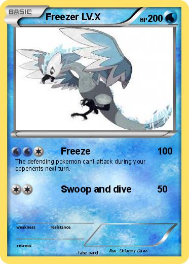 Pokemon Freezer LV.X