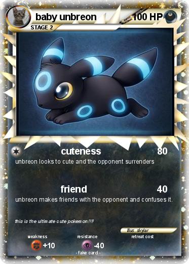 Pokemon baby unbreon