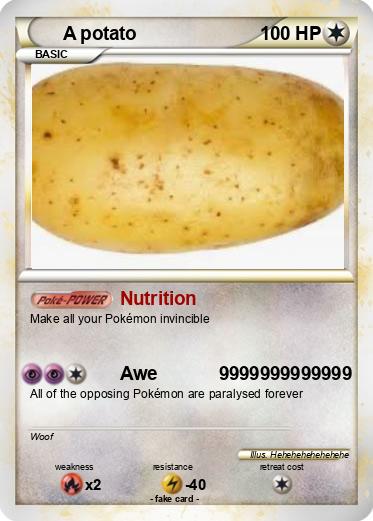 Pokemon A potato