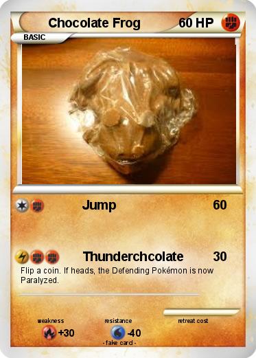 Pokemon Chocolate Frog