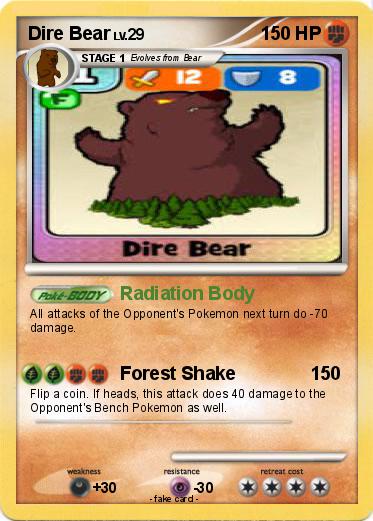 Pokemon Dire Bear