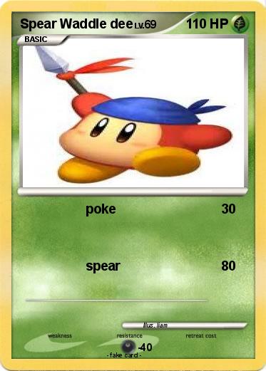 Pokemon Spear Waddle dee