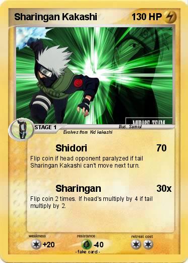 Pokemon Sharingan Kakashi