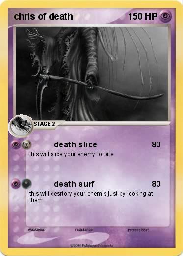 Pokemon chris of death 