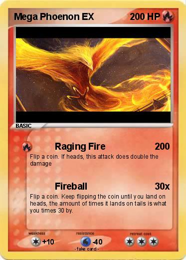 Pokemon Mega Phoenon EX