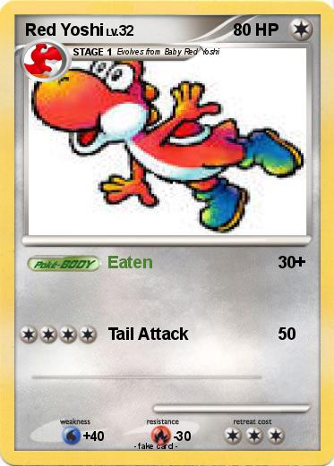Pokemon Red Yoshi