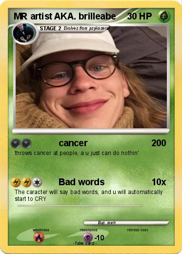 Pokemon MR artist AKA. brilleabe