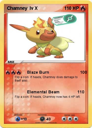 Pokemon Chamney  lv X