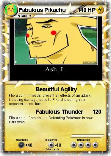 Pokemon Fabulous Pikachu