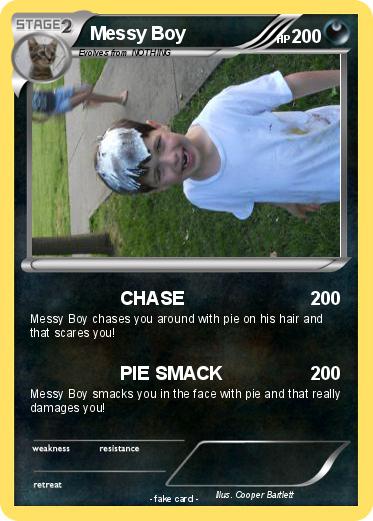 Pokemon Messy Boy