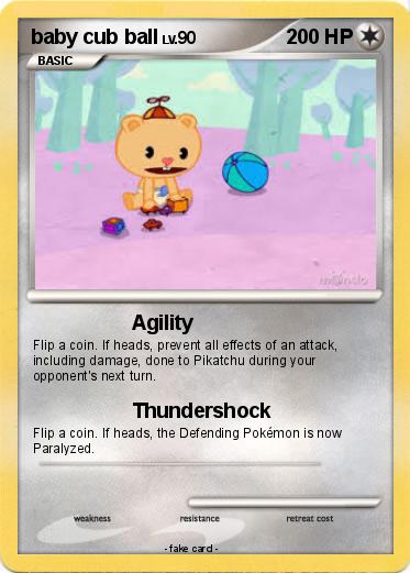 Pokemon baby cub ball