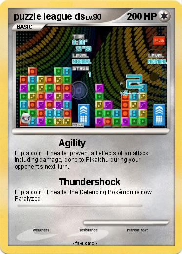 Pokemon puzzle league ds