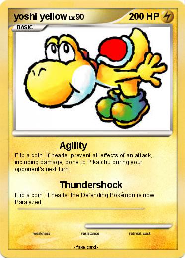 Pokemon yoshi yellow