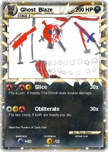 Pokemon Ghost  Blaze